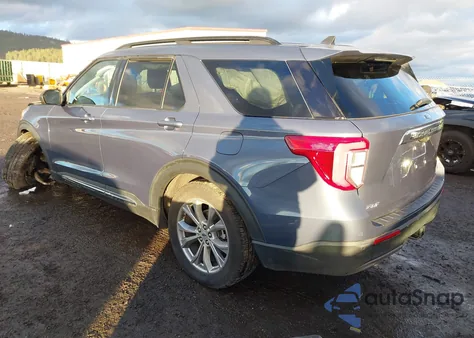 2021 Ford Explorer Xlt из США, поврежденный, VIN 1FMSK8DHXMGC09773